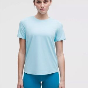 Lululemon Lightweight Training Shirt Blue Chill Women's 12